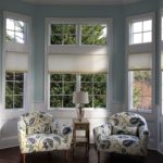 Bay Window in a Family Room Nook